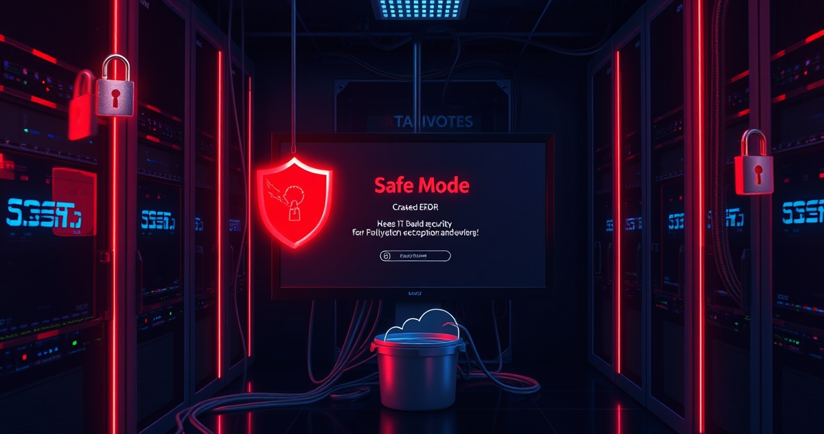 Akira disabilita EDR e antivirus in Safe Mode, ma fallisce la cifratura